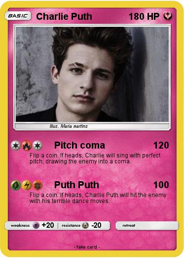 Pokemon Charlie Puth