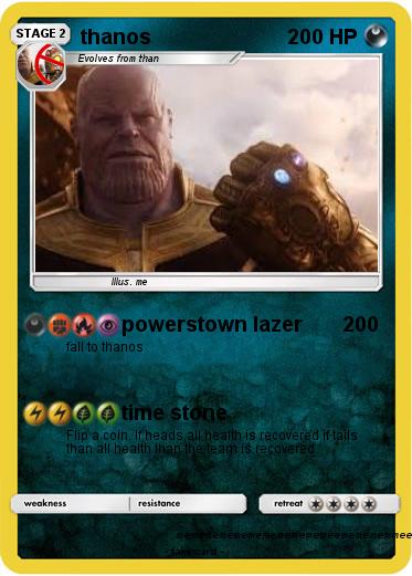 Pokemon thanos