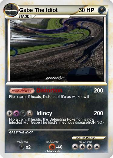 Pokemon Gabe The Idiot