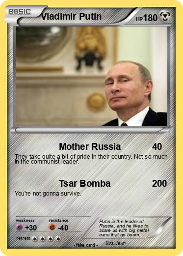 Pokemon Vladimir Putin
