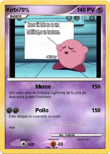 Pokemon Kirbi70%