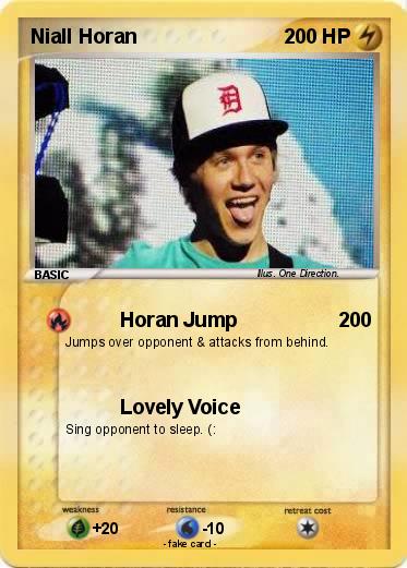 Pokemon Niall Horan