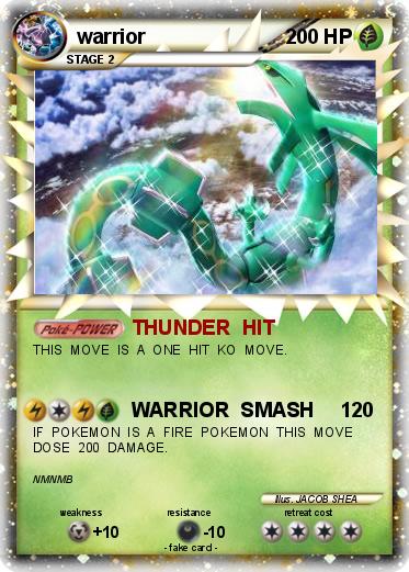 Pokemon warrior