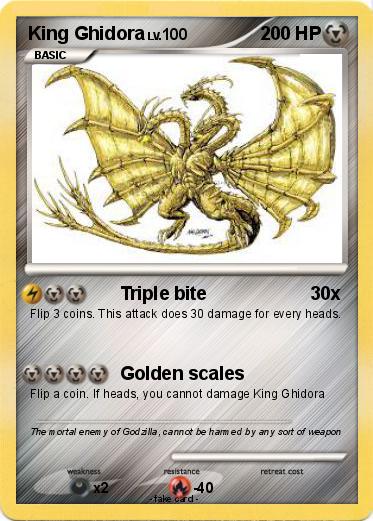 Pokemon King Ghidora