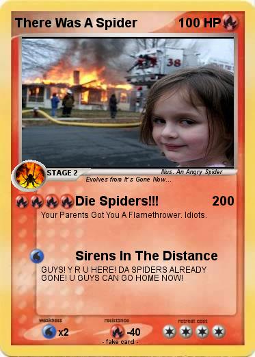 Pokemon There Was A Spider