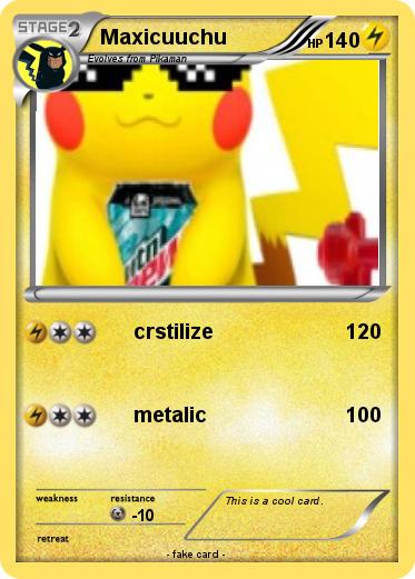 Pokemon Maxicuuchu