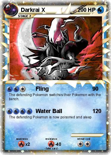 Pokemon Darkrai X
