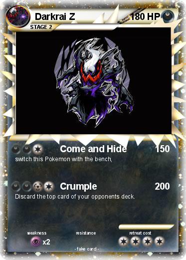 Pokemon Darkrai Z