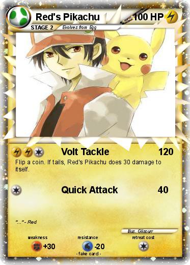 Pokemon Red's Pikachu