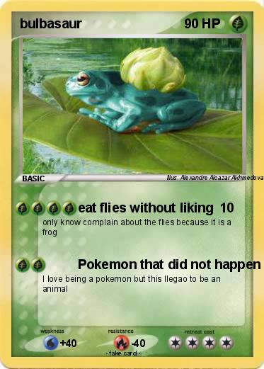 Pokemon bulbasaur