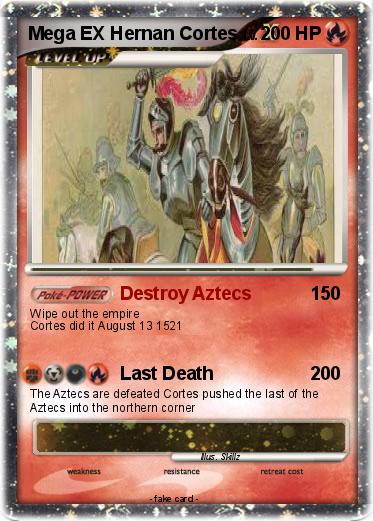 Pokemon Mega EX Hernan Cortes