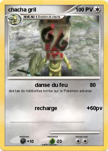 Pokemon chacha gril