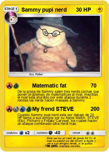 Pokemon Sammy pupi nerd