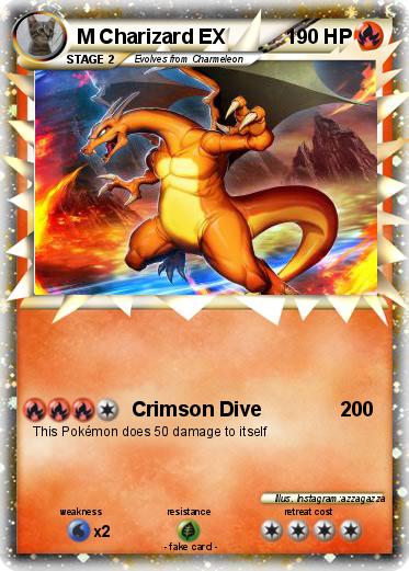 Pokemon M Charizard EX