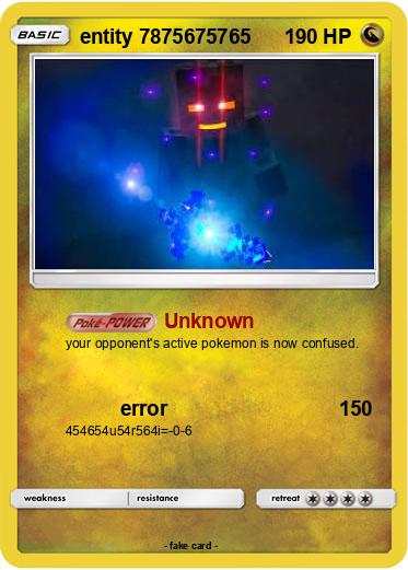 Pokemon entity 7875675765