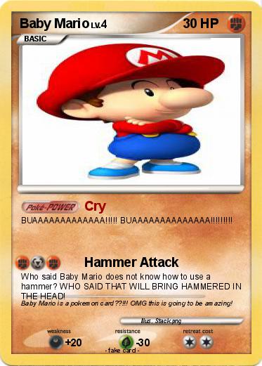 Pokemon Baby Mario