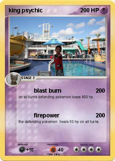 Pokemon king psychic