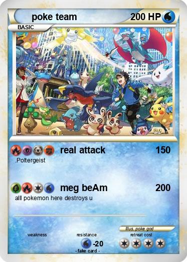 Pokemon poke team