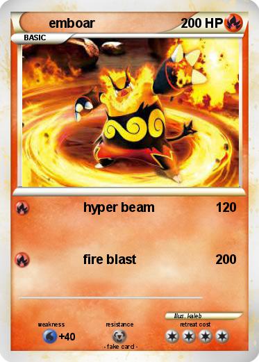 Pokemon emboar