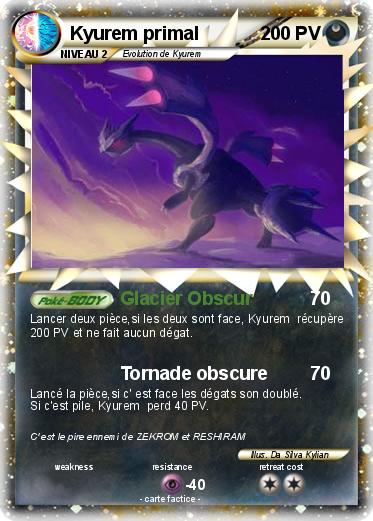 Pokemon Kyurem primal