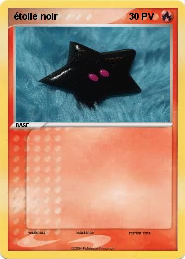 Pokemon étoile noir