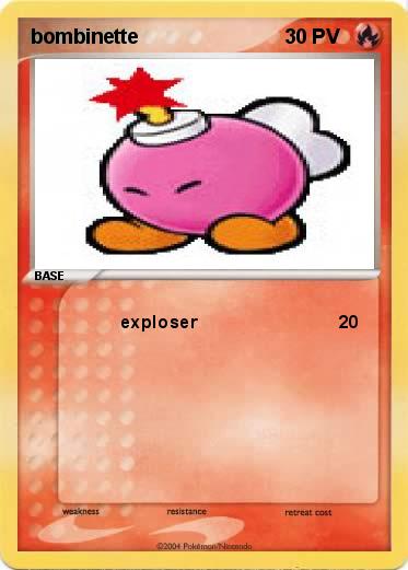 Pokemon bombinette
