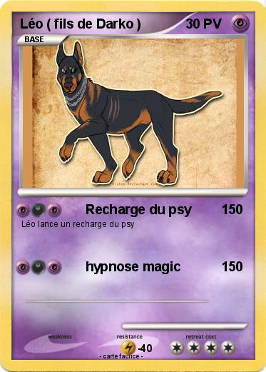 Pokemon Léo ( fils de Darko )