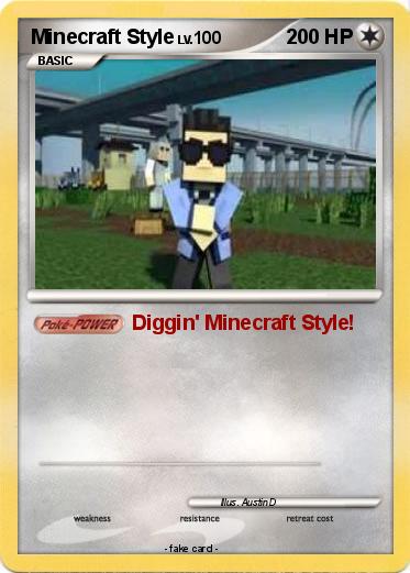 Pokemon Minecraft Style