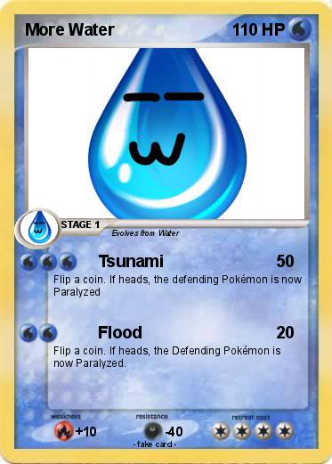 Pokemon More Water