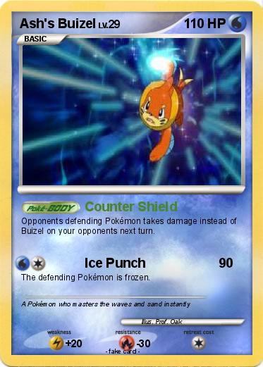 Pokemon Ash's Buizel