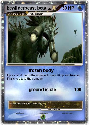 Pokemon bewilderbeast beta