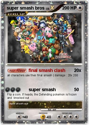 Pokemon super smash bros