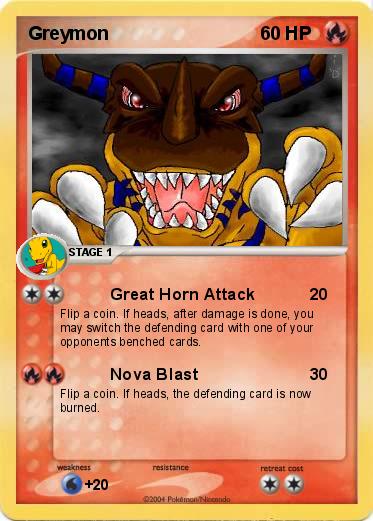 Pokemon Greymon