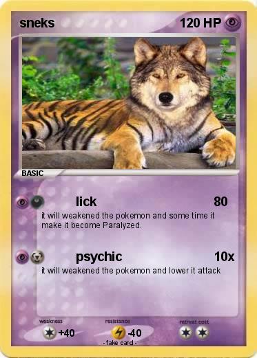 Pokemon sneks