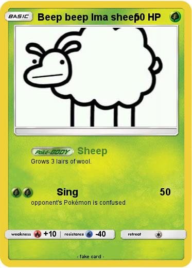 Pokemon Beep beep Ima sheep