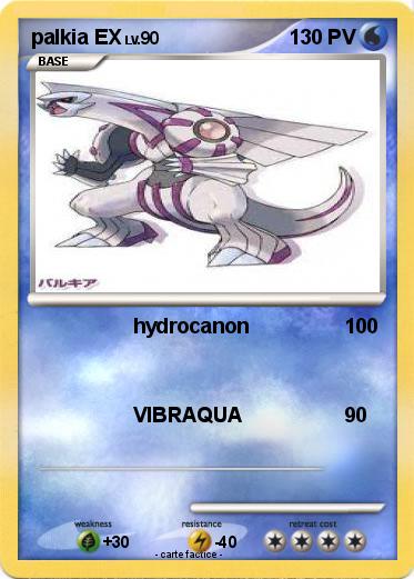 Pokemon palkia EX