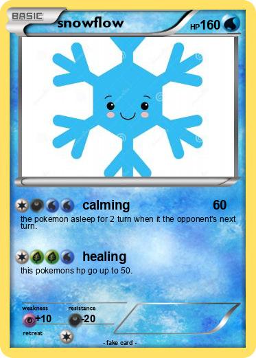 Pokemon snowflow