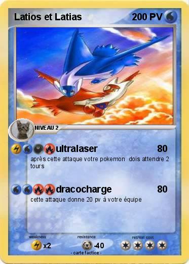 Pokemon Latios et Latias