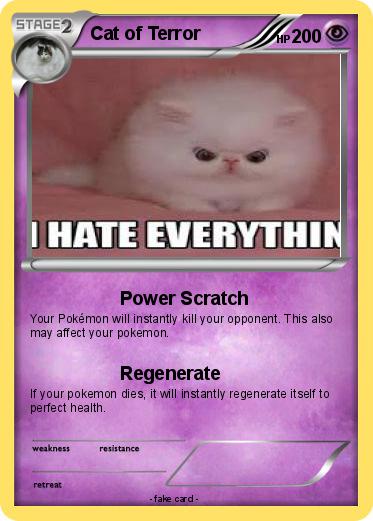 Pokemon Cat of Terror