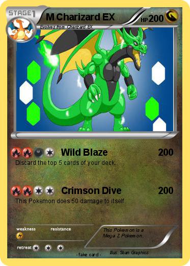 Pokemon M Charizard EX