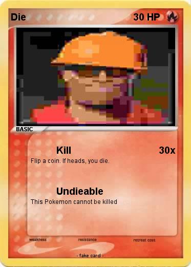 Pokemon Die