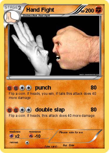 Pokemon Hand Fight