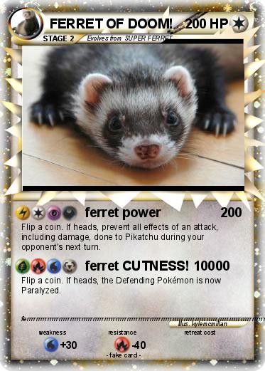 Pokemon FERRET OF DOOM!
