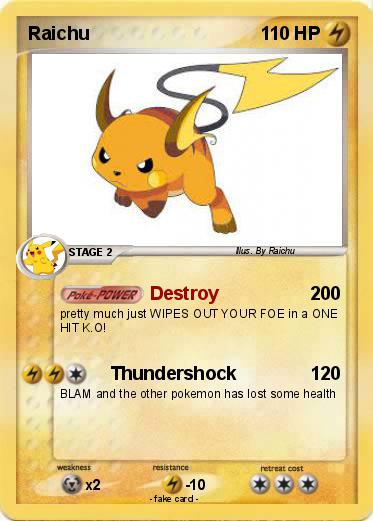 Pokemon Raichu