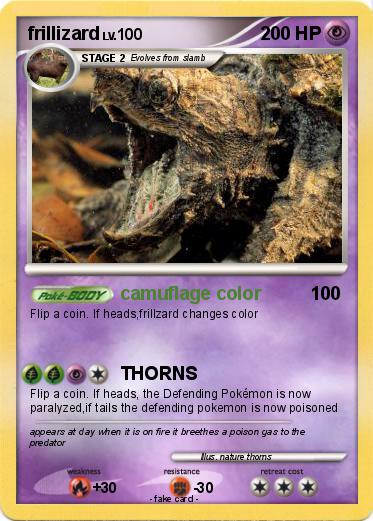 Pokemon frillizard