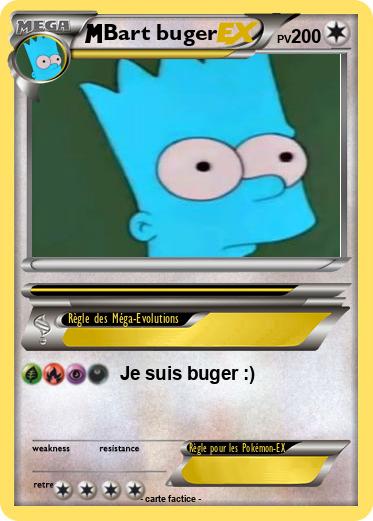 Pokemon Bart buger