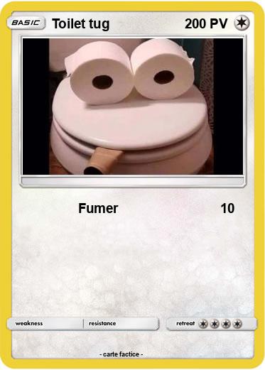 Pokemon Toilet tug