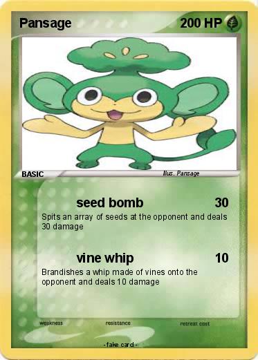 Pokemon Pansage