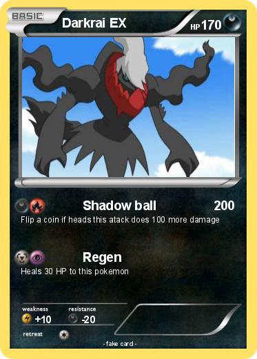Pokemon Darkrai EX