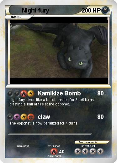 Pokemon Night fury